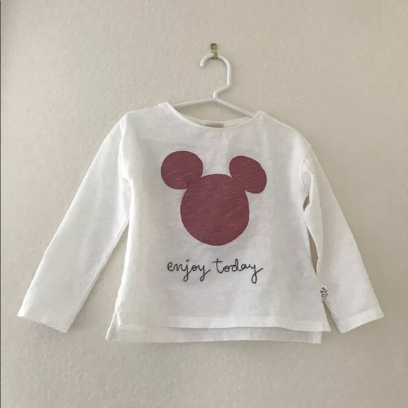 ❗️SOLD❗️Zara Baby Disney Mickey Mouse Shirt - Picture 2 of 8